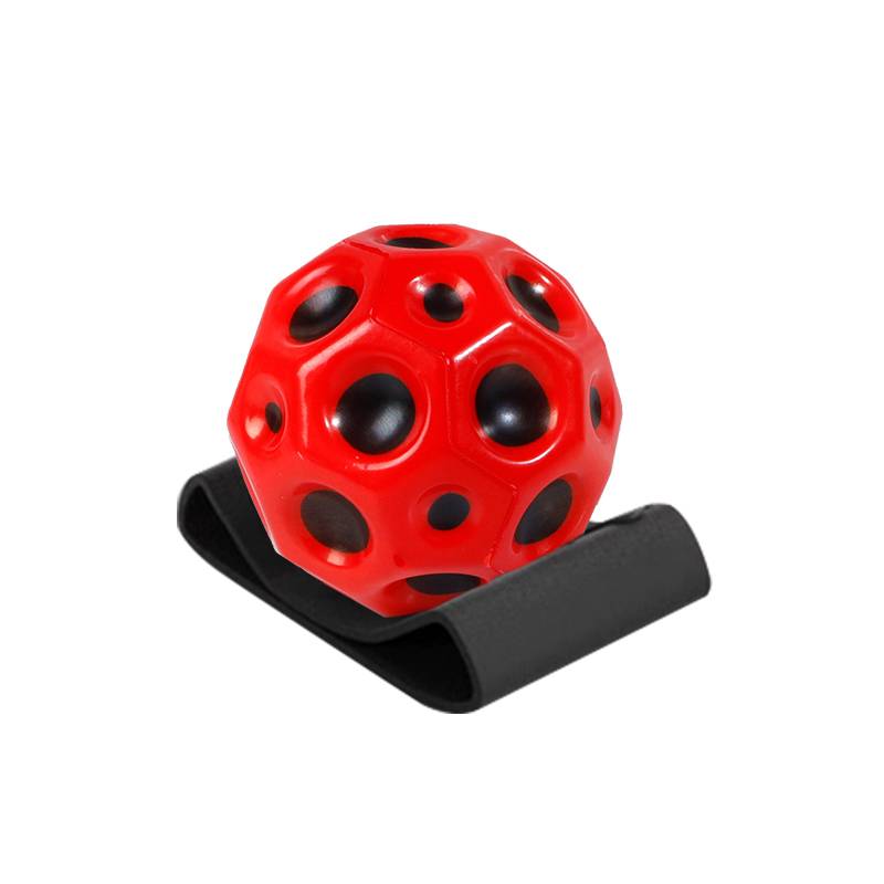 Wrist elastic ball Moon Stone Stone Children with Rope Toy Boys Dumping Spring Sumped Ball Blind Power Betting Betball