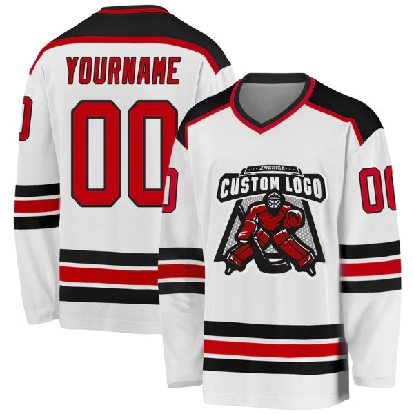 Wholesale Custom Toronto Hockey Jersey High Quality Breathable Mesh Uniform OEM Team Name Top Sublimation Printing Technology