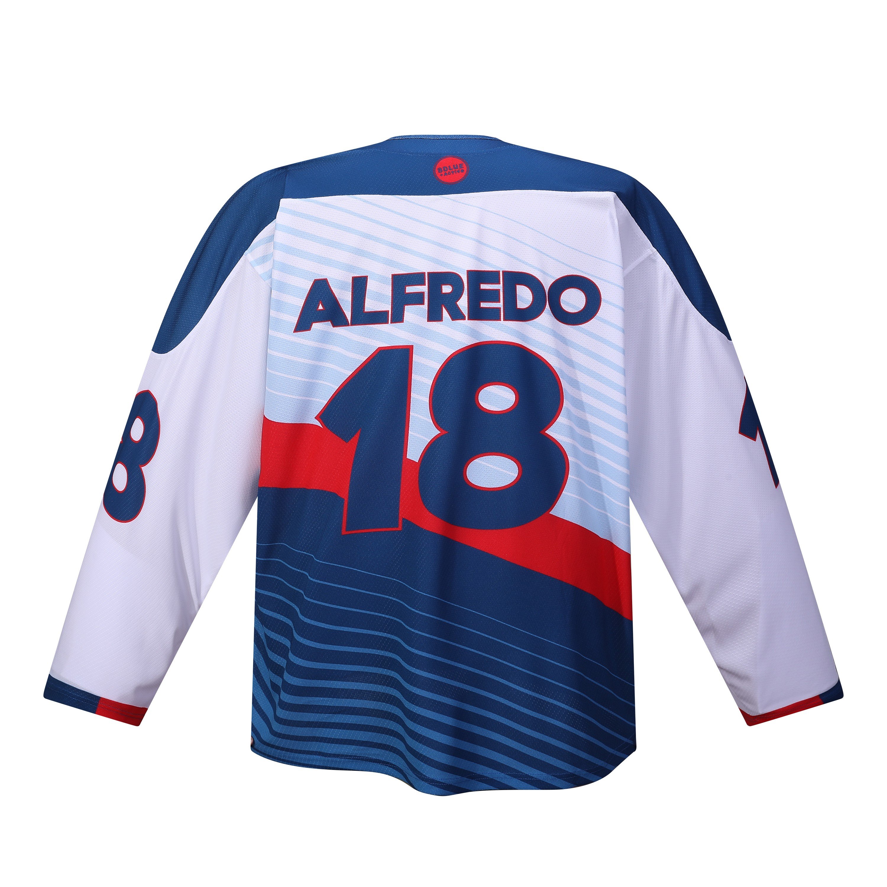 Factory OEM Design Hockey Jerseys Sublimated Printing Custom Logo Ice Hockey Uniforms Tackle Twill Name Number Ice Hockey Jersey