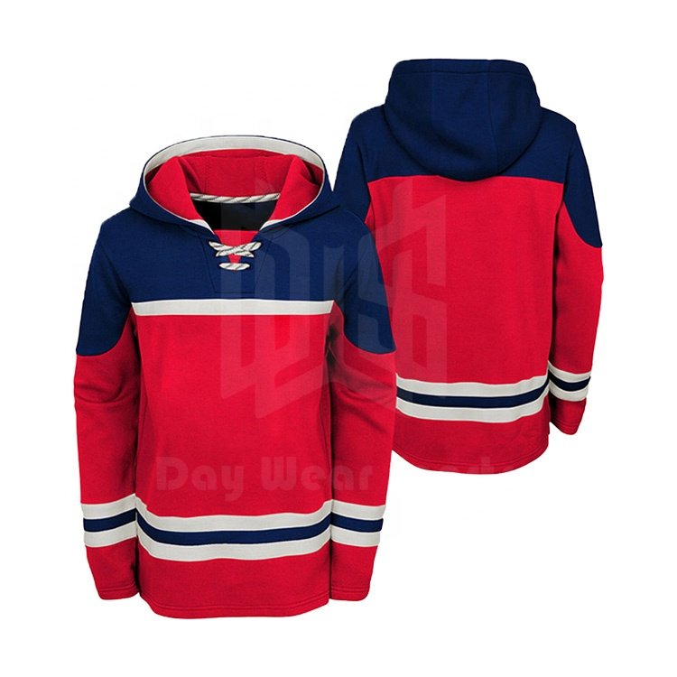 OEM Custom USA Team Camo Hockey Hoodie Jerseys Sublimated Digital Printing Solid Pattern Unlined hockey hoodie