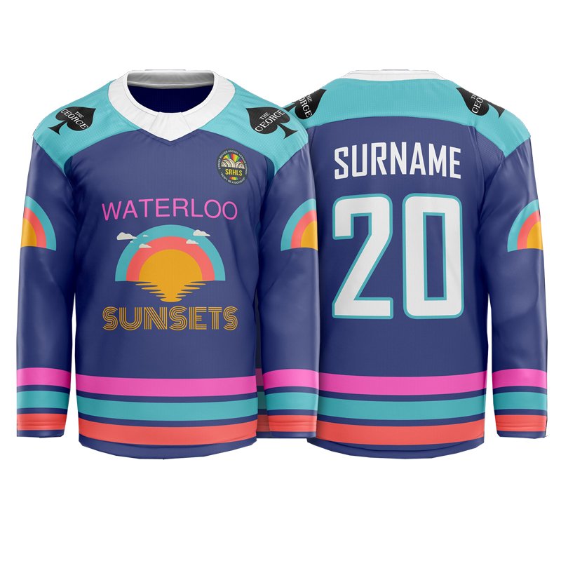 2024 EALER Top Quality Colorful Team Order Custom Full Sublimation Ice Hockey Jersey