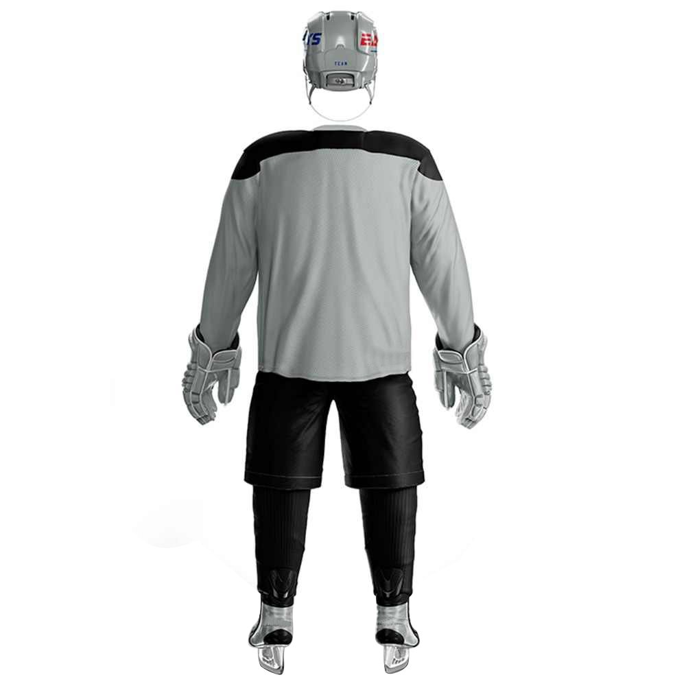 Premium Unisex Ice Hockey Uniform High Quality Youth Sportswear with Custom Design OEM Team Name Low MOQ Plain Blank Pattern
