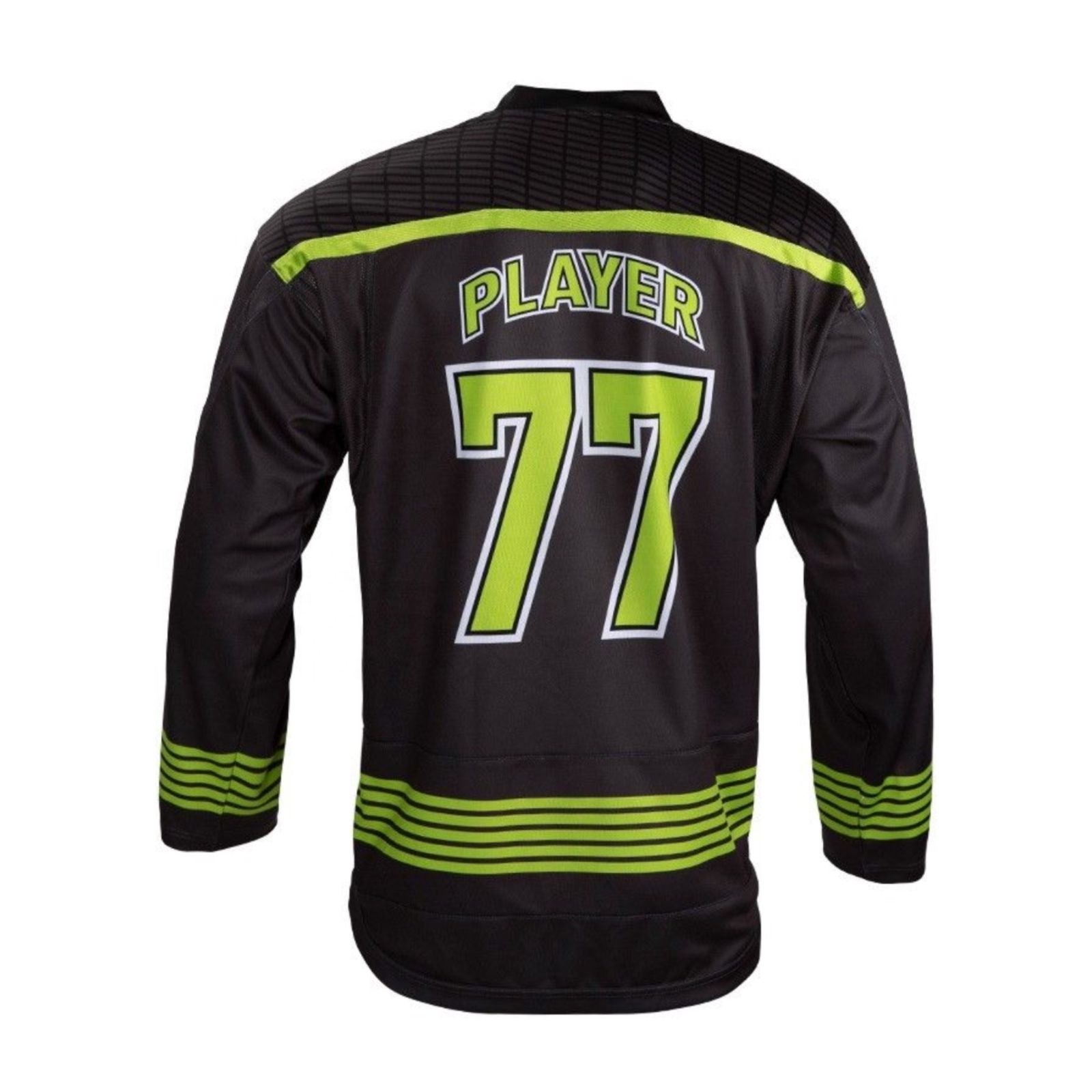 Custom Men's Ice Hockey Training Jersey Long Sleeve Sportswear with Sublimation Printing Logo Team Name Included