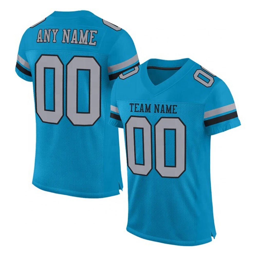 High Quality 100% Polyester Soccer Jersey OEM Custom Breathable Soft Feel Sportswear Uniform Style with Team Name