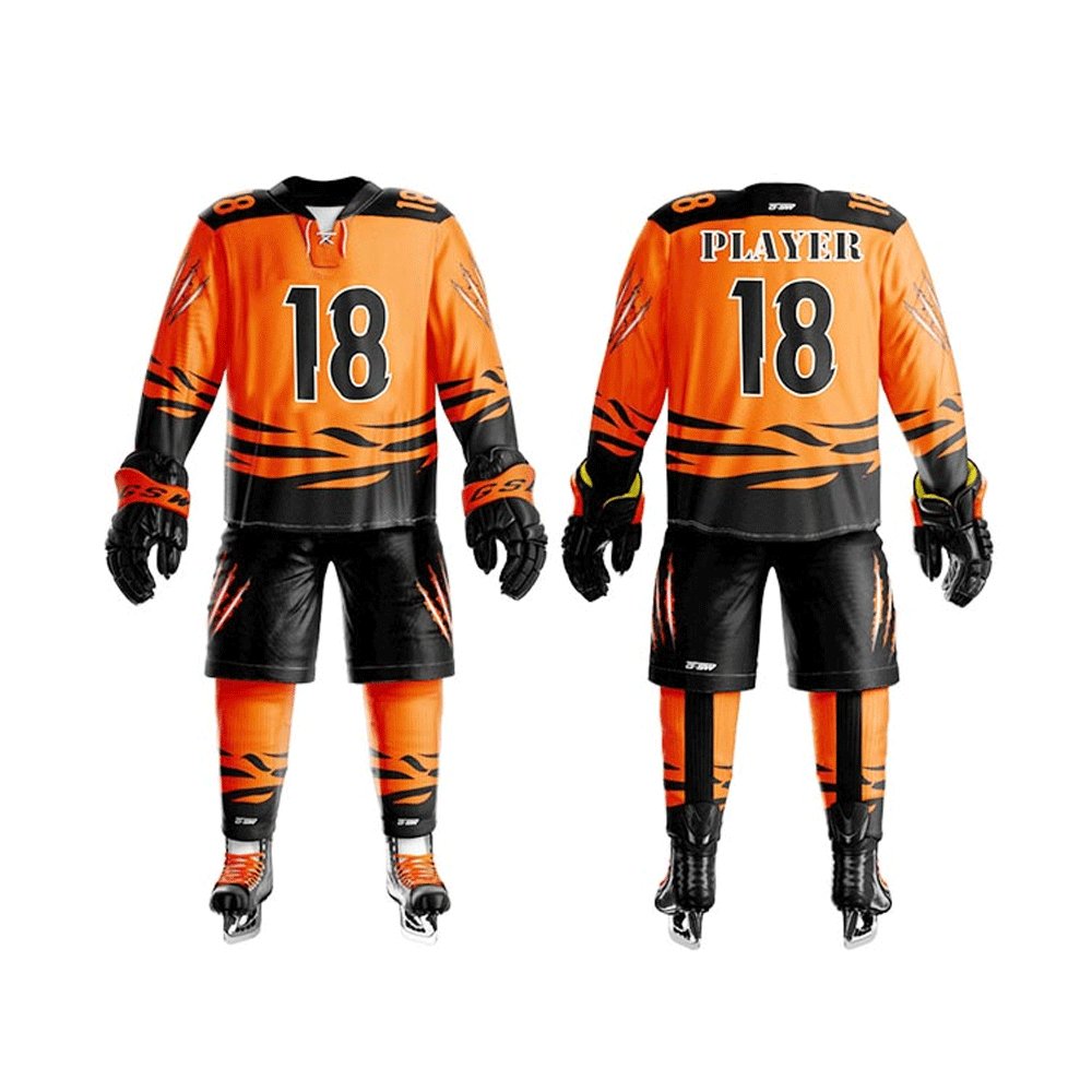 High Quality Best Style For Men Ice Hockey Uniform In Wholesale Price With Low MOQ Ice Hockey Uniforms Set For Sports Wear