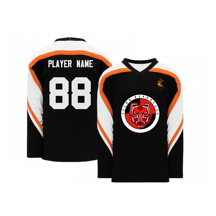 Custom Team LOGO Ice Hockey Jerseys Sublimation Ice Hockey uniforms for Adults sublimated sportswear
