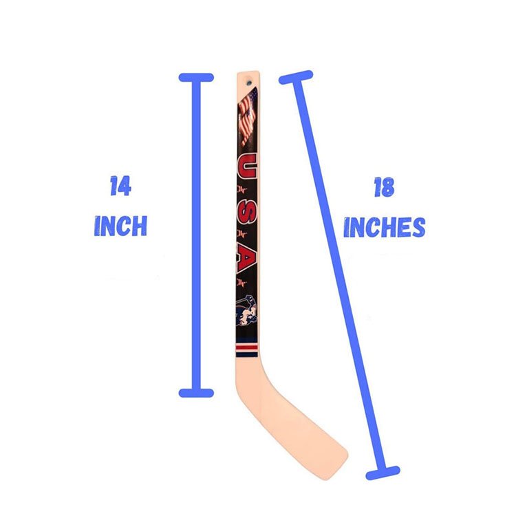 High Quality Light Weight 18 inch Wooden Ice Hockey Sticks