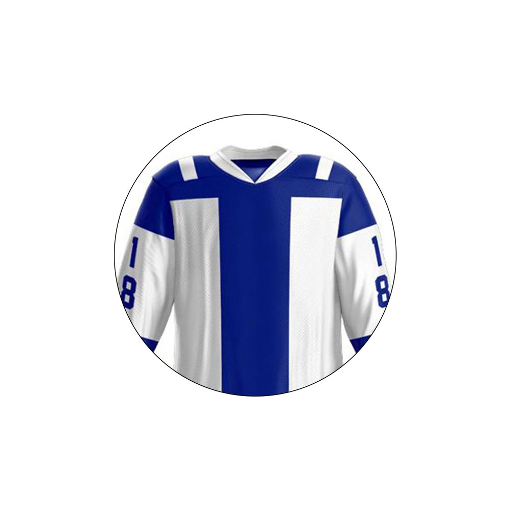 Professional Ice Hockey Wear with Team Name and Number Junior Adult Sizes, Embroidered Stitched Ice Hockey Wear