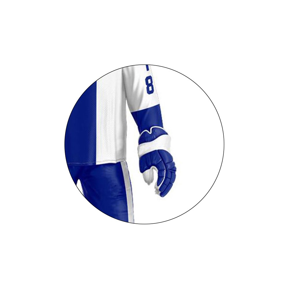 Professional Ice Hockey Wear with Team Name and Number Junior Adult Sizes, Embroidered Stitched Ice Hockey Wear