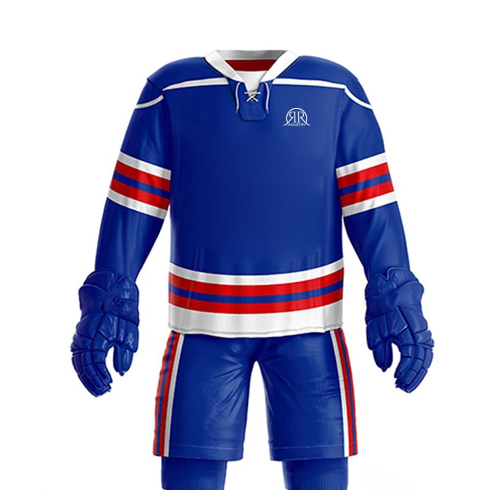 Best Selling Factory Price Ice Hockey Uniform Soft Touch Bulk Ice Hockey Uniform For Unisex