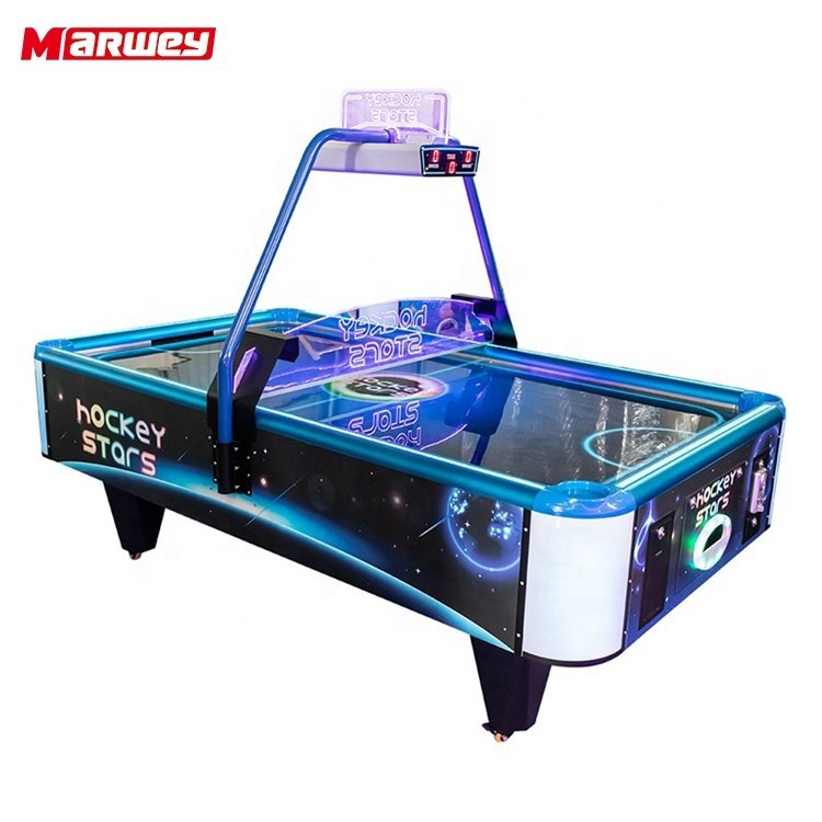 Hot Sale Indoor Kids Adults Hockey Game Machine Wholesale Cheap Modern Electronic Score Counter Air Hockey Table Game Machine