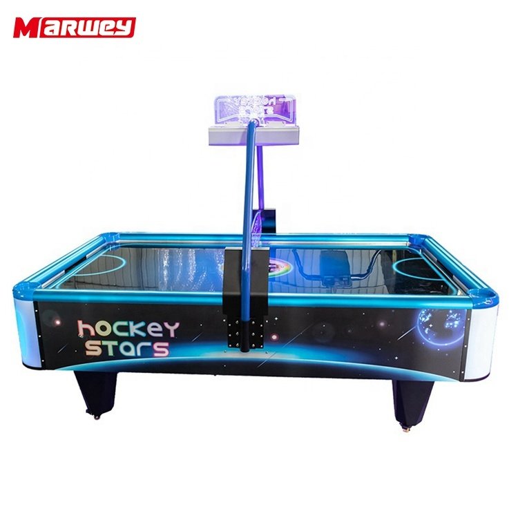 Hot Sale Indoor Kids Adults Hockey Game Machine Wholesale Cheap Modern Electronic Score Counter Air Hockey Table Game Machine