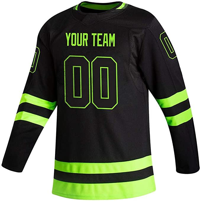 top selling custom embroidery Customized New Design made ice hockey jersey Stitched S-3xl