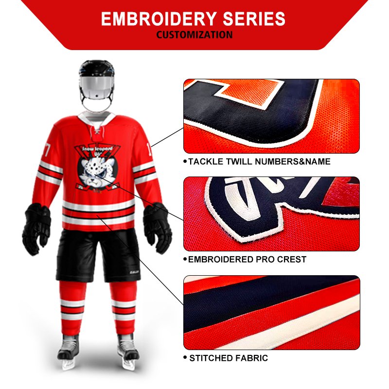 Custom your design jersey hockey ice hockey jersey custom reversible hockey jerseys
