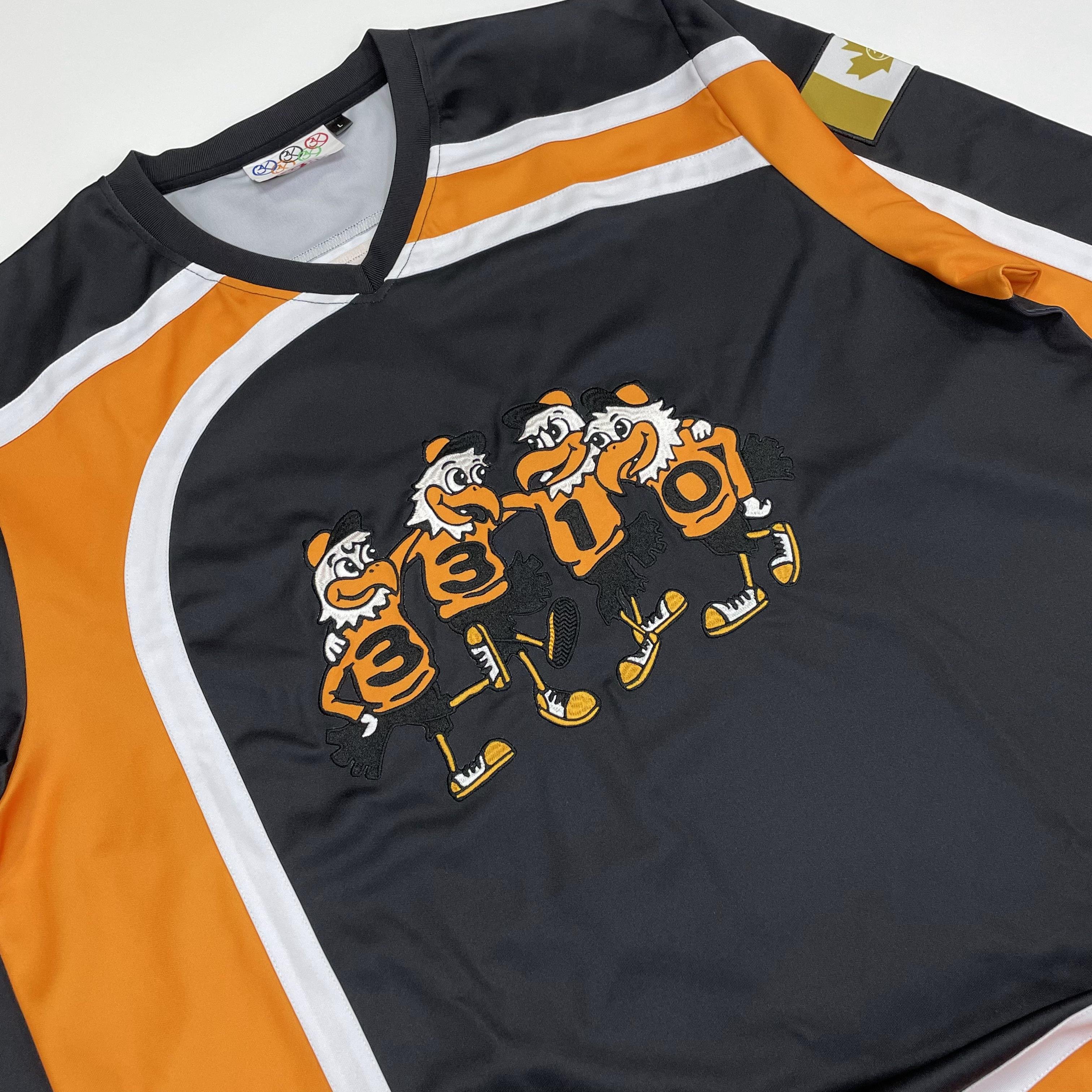Wholesale Custom Team Logo Sublimation Hockey Jersey 100% Polyester Quick Dry Lightweight Ice Hockey Jersey
