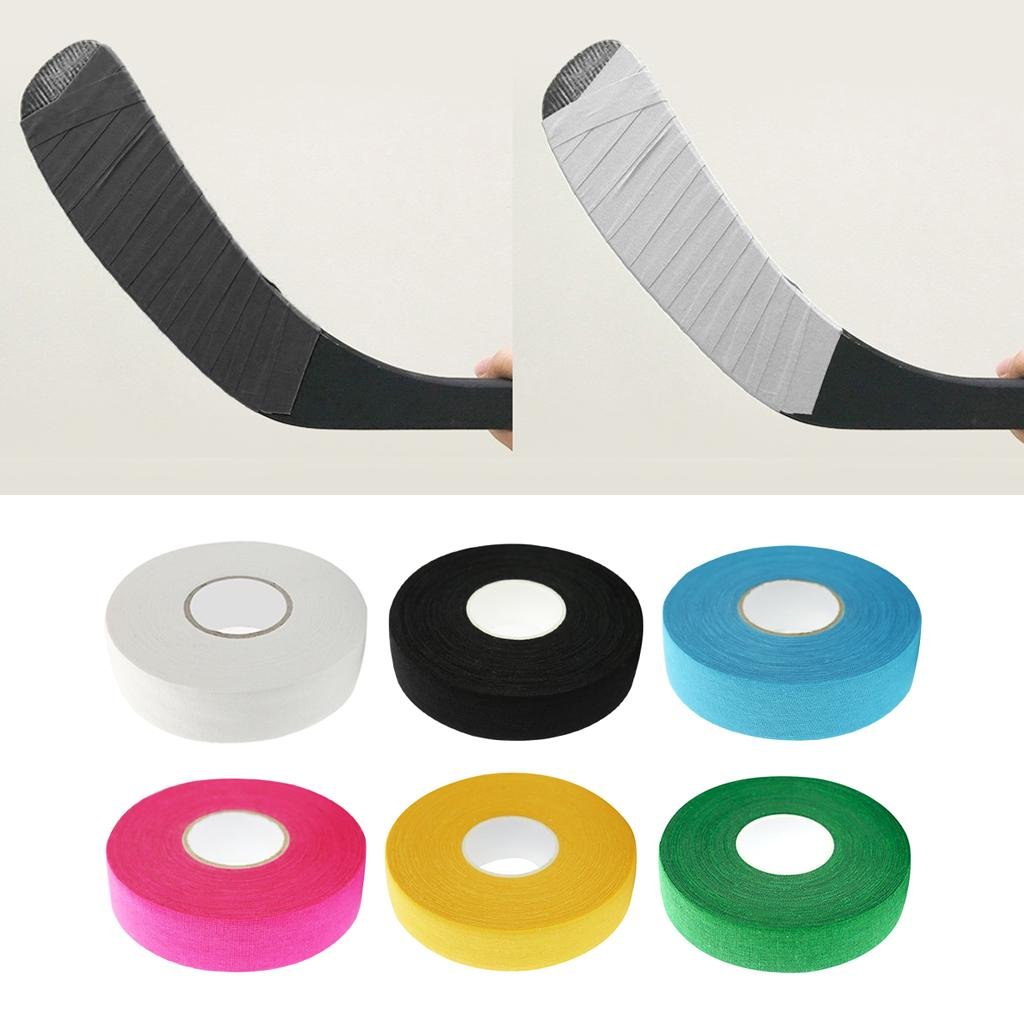Custom Cotton Fabric Cloth Hockey Stick Tape for Ice Roller Hockey Stick, Blade Handle protector Hockey Tape