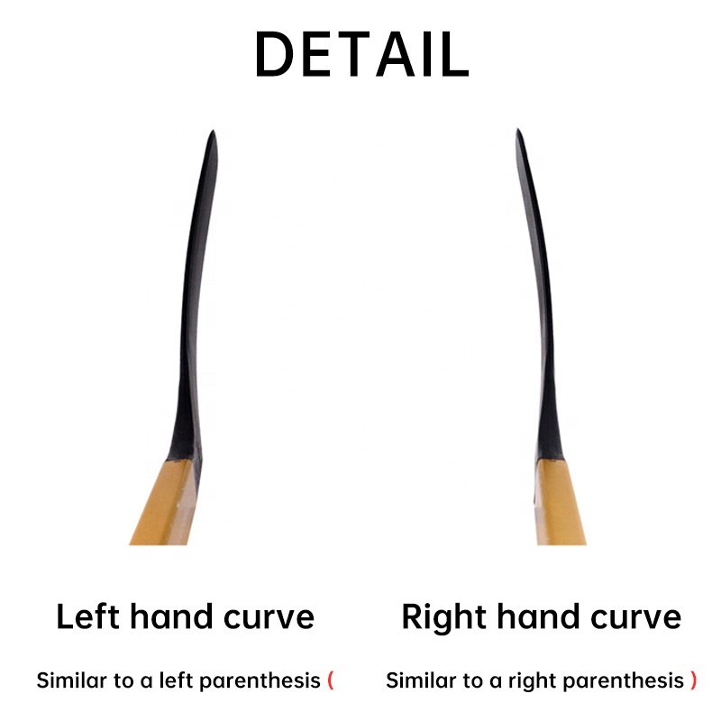 Available from stock, cost-effective Unisex Adults Street Hockey Sticks Wood Shaft ABS Blade - ice hockey Stick - 62"