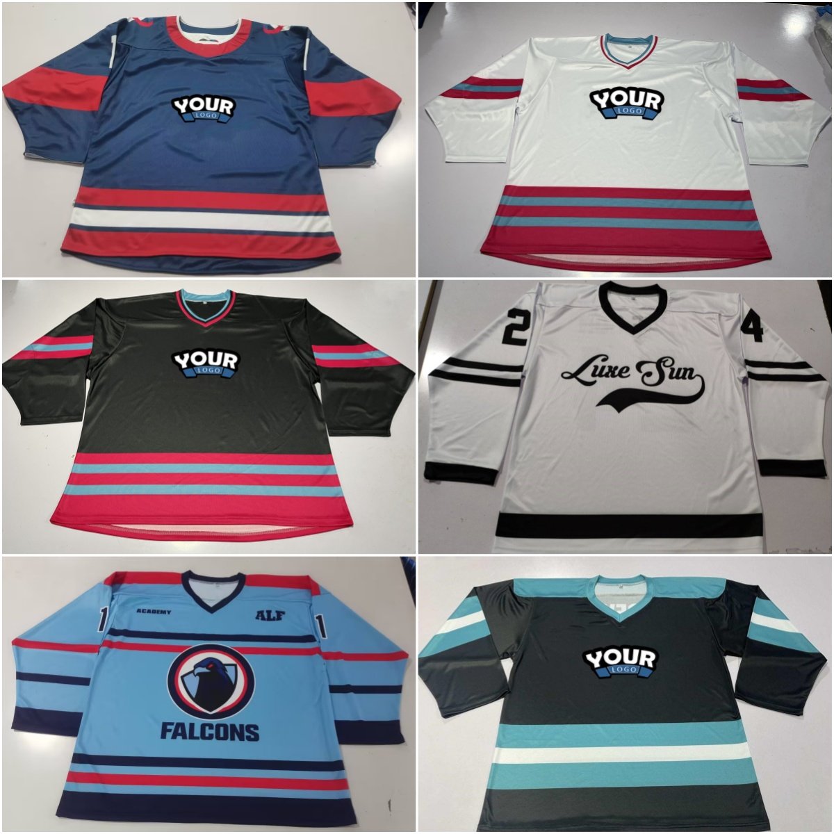 High Quality Custom Breathable Uniform Team Name Ice Hockey Uniform OEM Sports Wear For Men