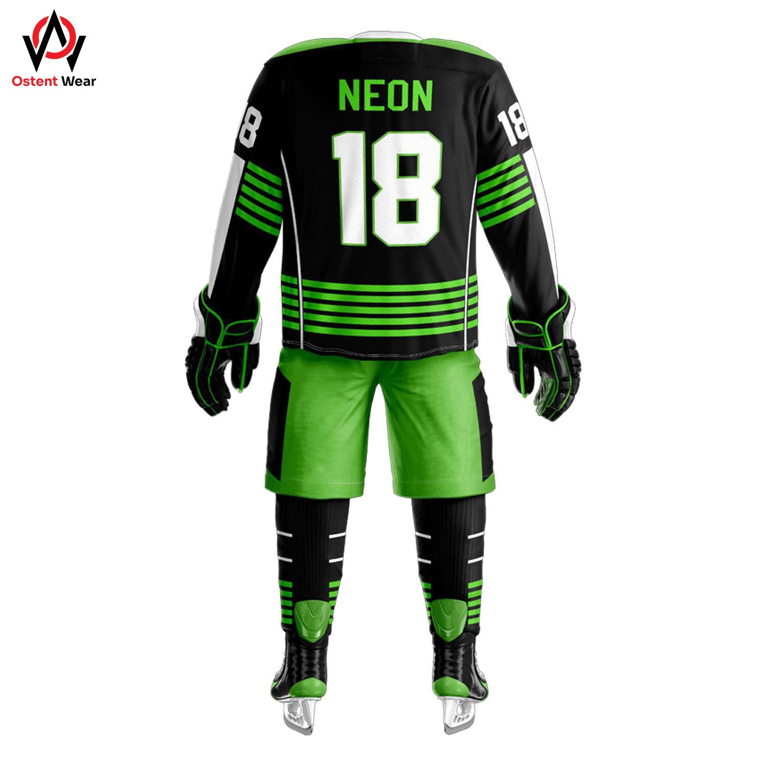 Wholesale Price Ice Hockey Uniform Customized Logo Team Sports Sublimation Ice Hockey Uniform