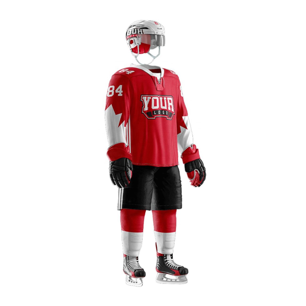 Fully Customized Unisex Reversible Ice Hockey Uniform OEM Team Wear for Plain Practice for Ice Hockey Players