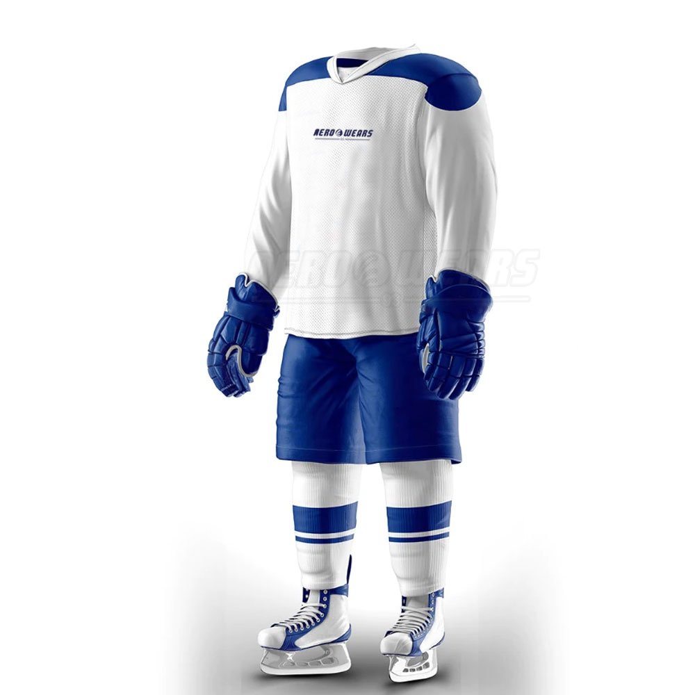 Men Cheap Price Ice Hockey Uniforms High Quality Custom Logo Size Ice Hockey Uniform