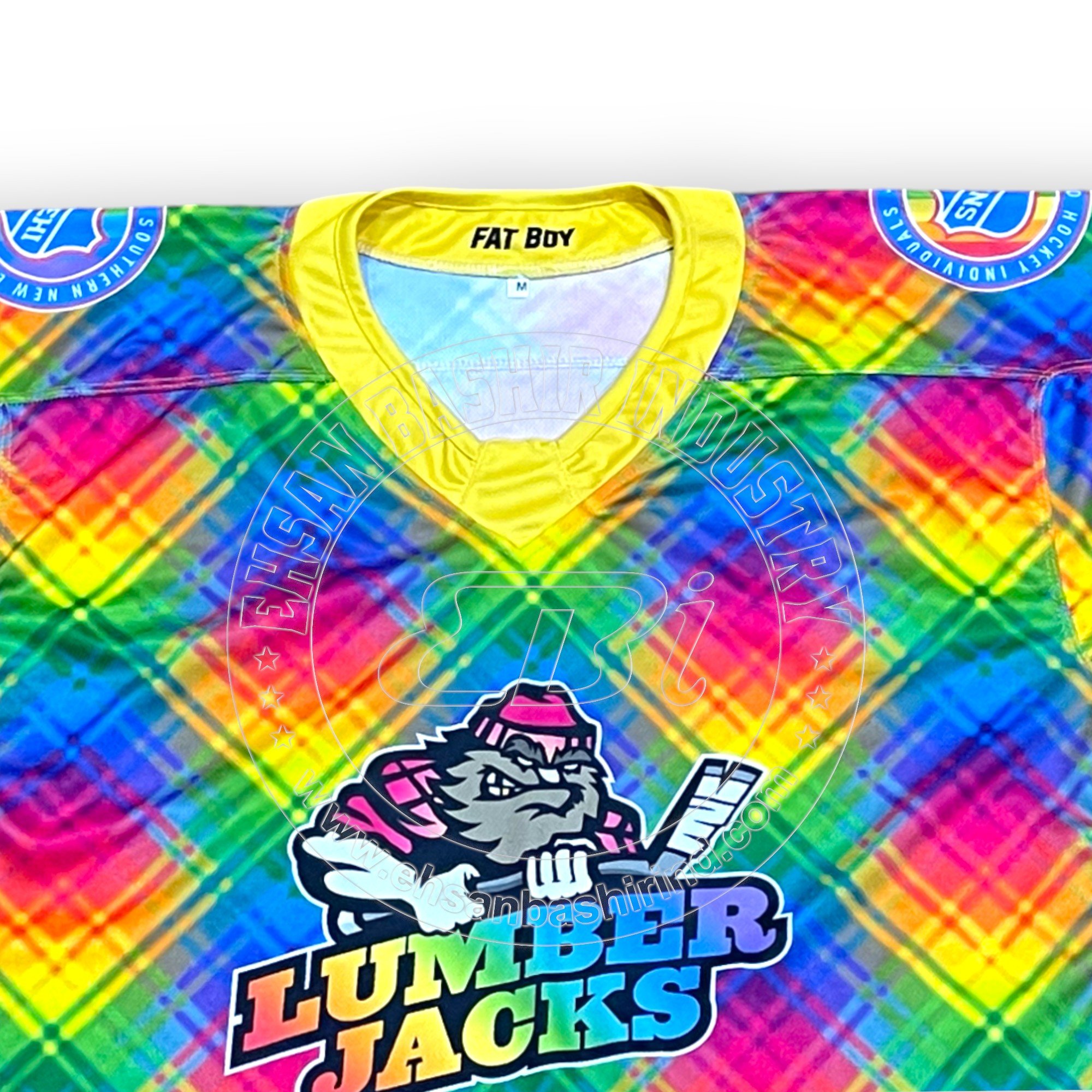 Custom Made Sublimated Ice Hockey Jersey Top Manufacturer's Custom Printed Jerseys for Adults Embroidery Technics Made Pakistan