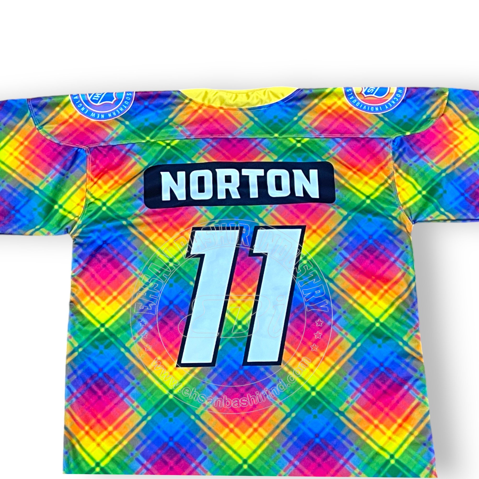 Custom Made Sublimated Ice Hockey Jersey Top Manufacturer's Custom Printed Jerseys for Adults Embroidery Technics Made Pakistan