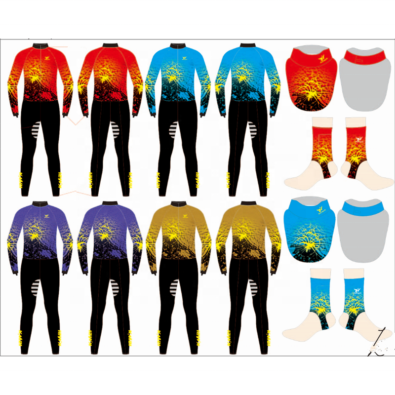 Custom hockey jerseys new customized European standard en388 hockey neck guard skating short track speed skating neck guard