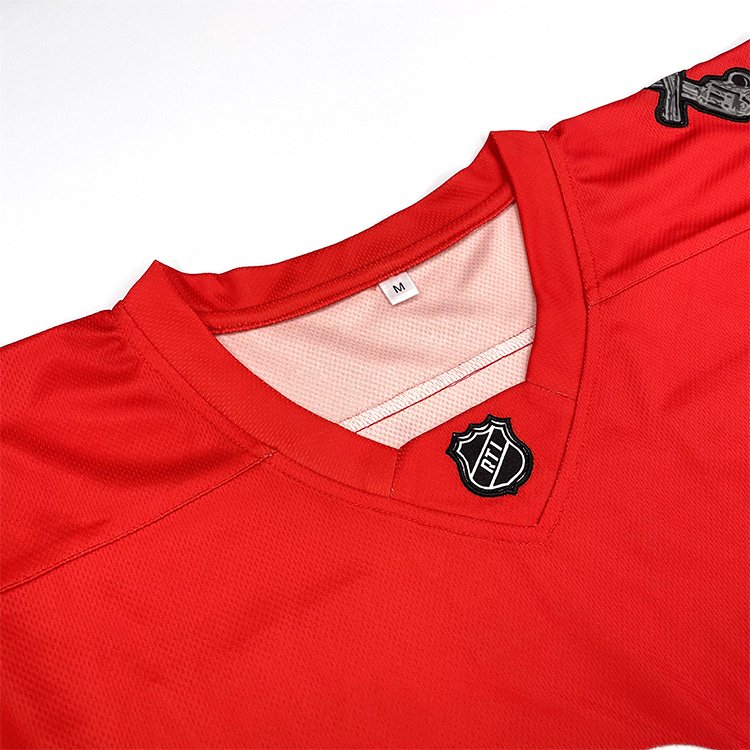 Wholesale Unisex Hockey Jersey with Custom Team Logo Quick Dry Sublimation Youth Uniform OEM Name Printing
