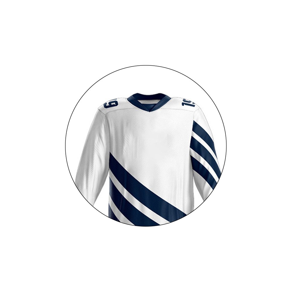 OEM Service Long Sleeve Slim Fit Ice Hockey Uniform Lightweight Training Gear with Custom Team Name Printing