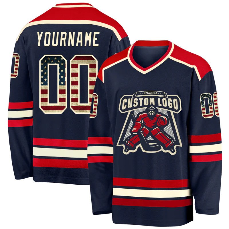 Best Price Quick Dry Long Sleeve Uniform Sublimation Printing Logo Ice Hockey Wear Sport Ice Hockey Training Jersey