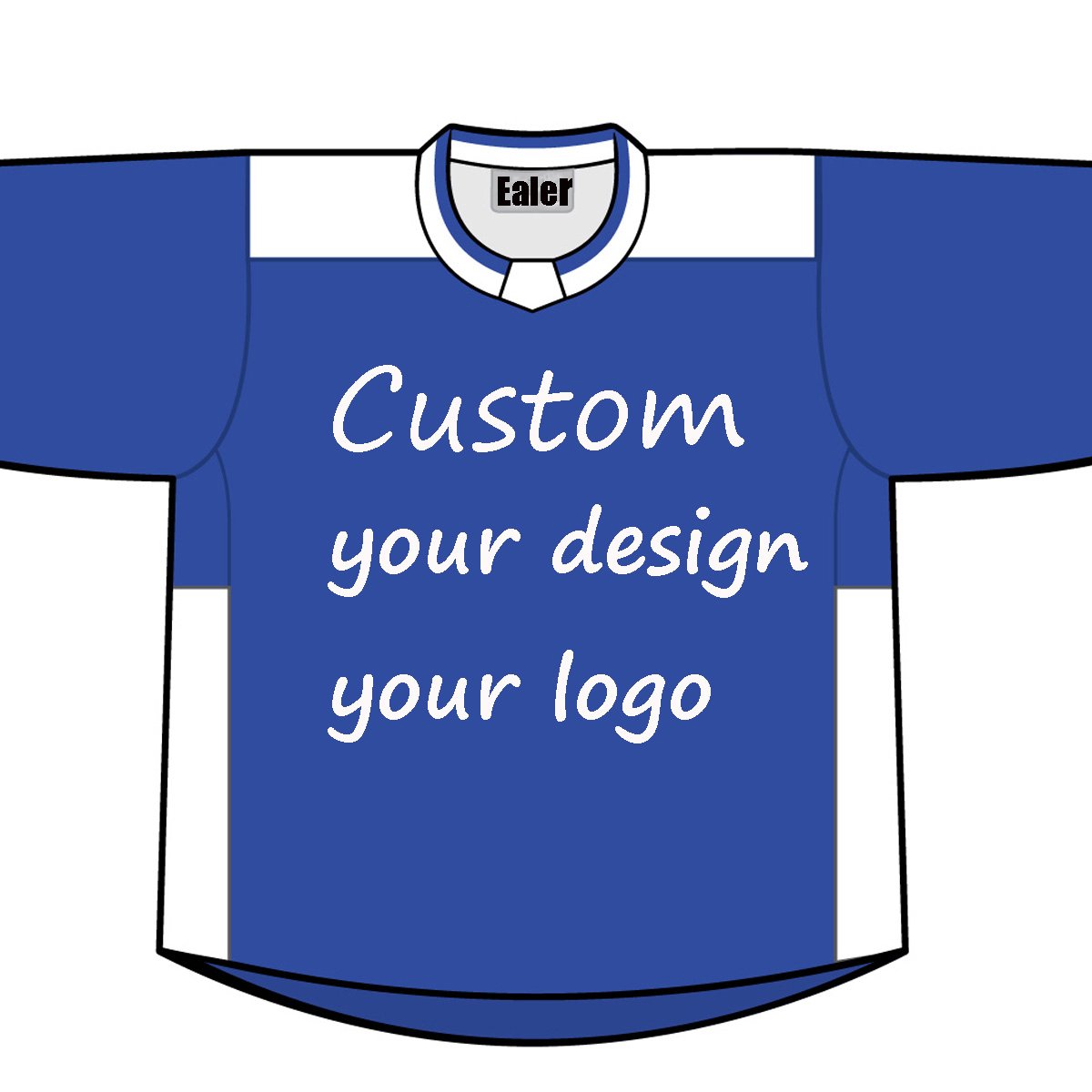 Custom design Patch embroidery hockey jersey ice hockey jersey custom hockey jerseys