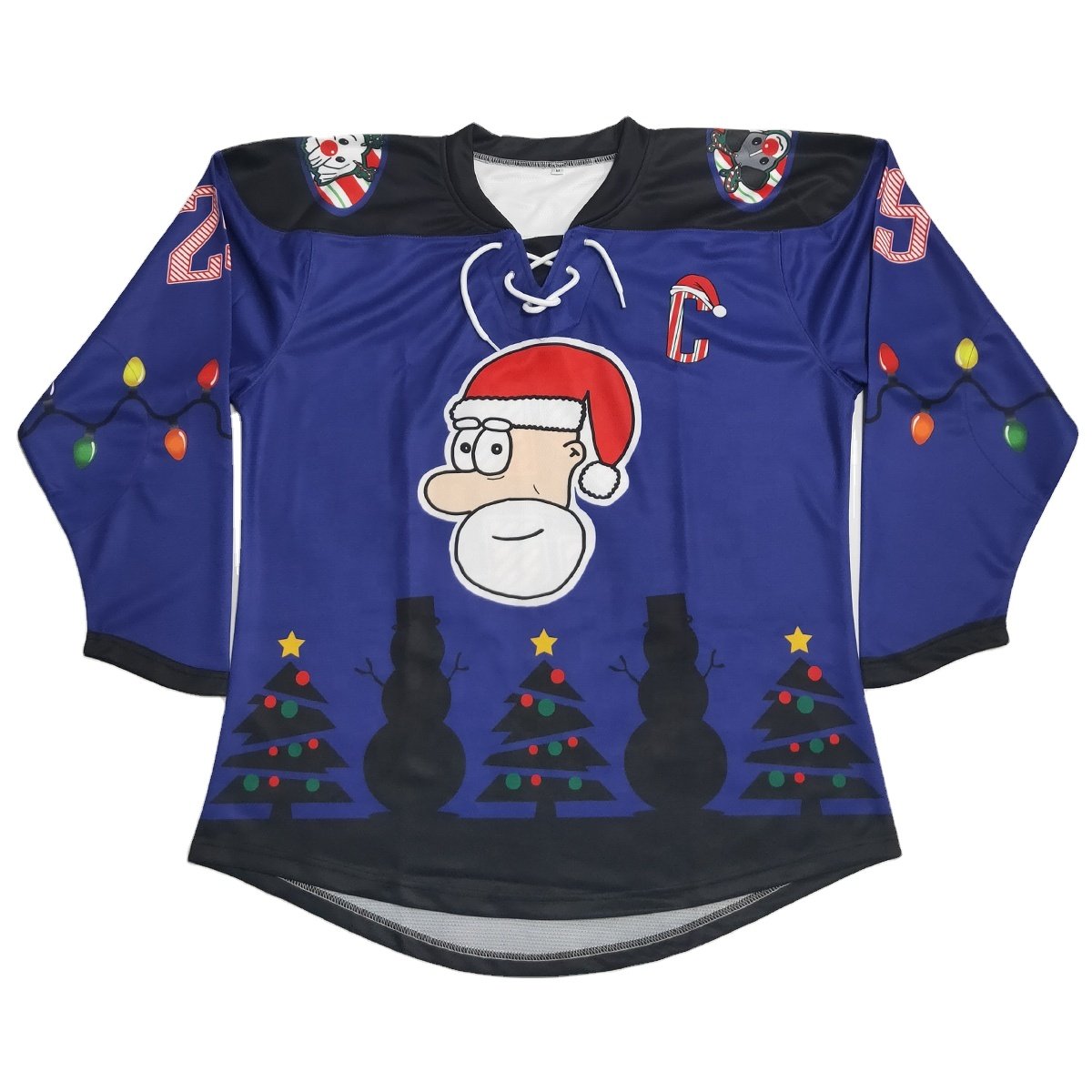 custom sublimated hockey jersey, embroidered hockey jersey