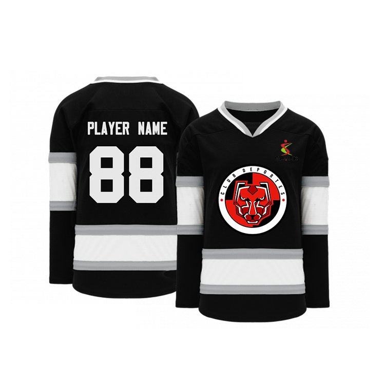 Custom Ice Hockey Jersey Men Sublimated Funny Uniforms Team 100% Polyester Cheap Hockey Jerseys Manufacturer