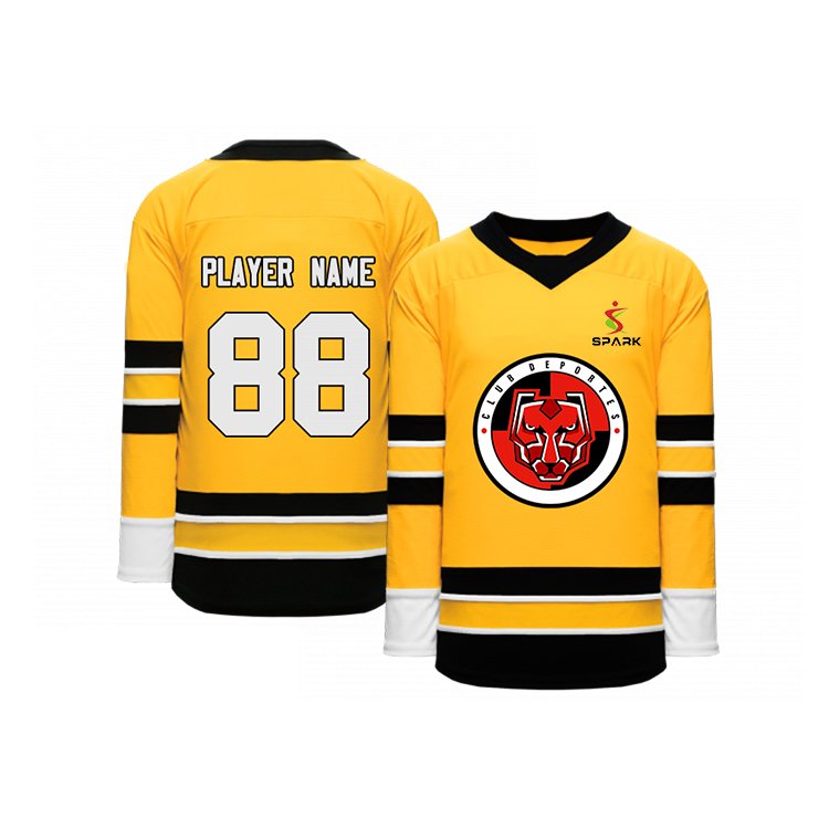 Custom Ice Hockey Jersey Men Sublimated Funny Uniforms Team 100% Polyester Cheap Hockey Jerseys Manufacturer