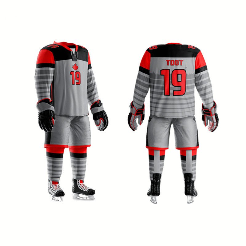 Hot Selling Custom Made Team Hockey Uniform Wear Professional Ice Hockey Sets