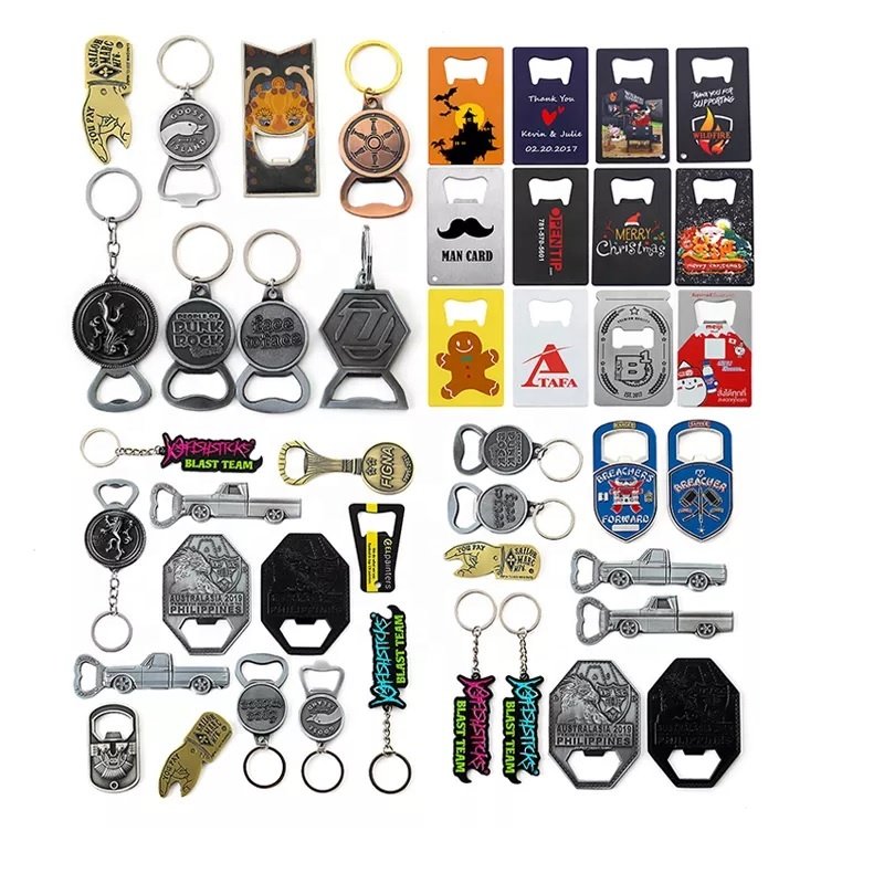 LOW MOQ customized printing ice hockey puck field hockey ball bottle opener wholesale