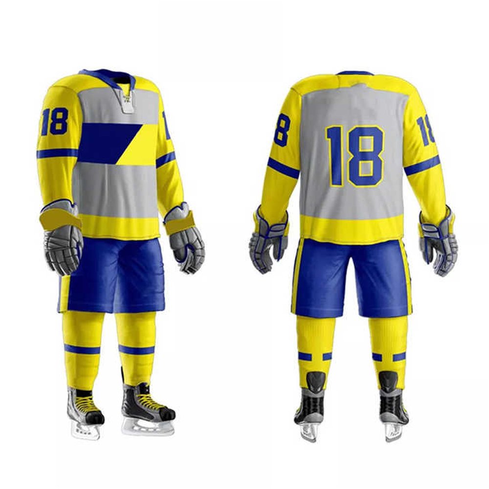 2024 Unisex Portable Quality Ice Hockey Uniform Custom Designed Team Wear Wholesale Sublimation Shirt OEM Name