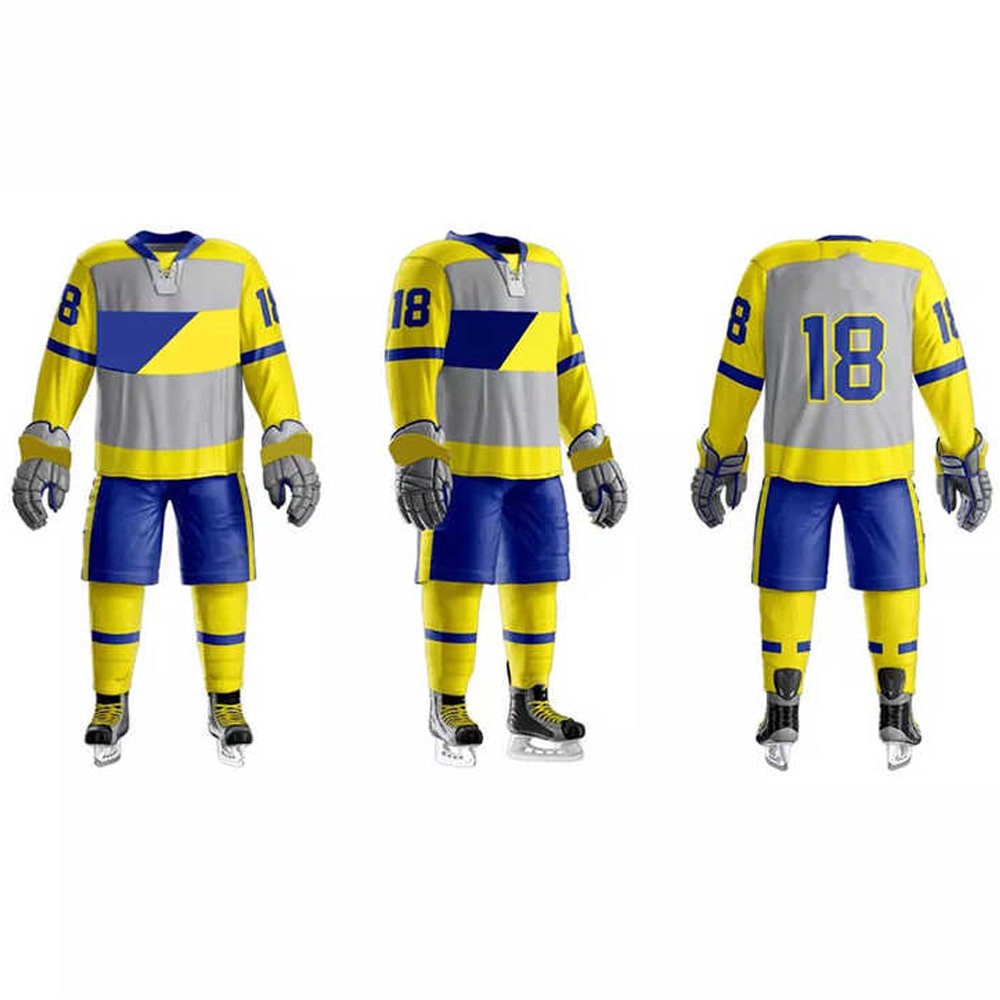 2024 Unisex Portable Quality Ice Hockey Uniform Custom Designed Team Wear Wholesale Sublimation Shirt OEM Name
