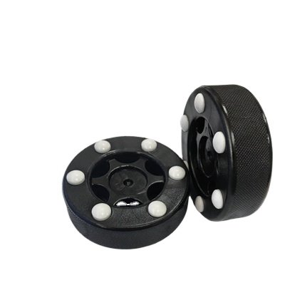 Popular Custom Brand Logo Custom Colors PVC Ice Hockey Puck