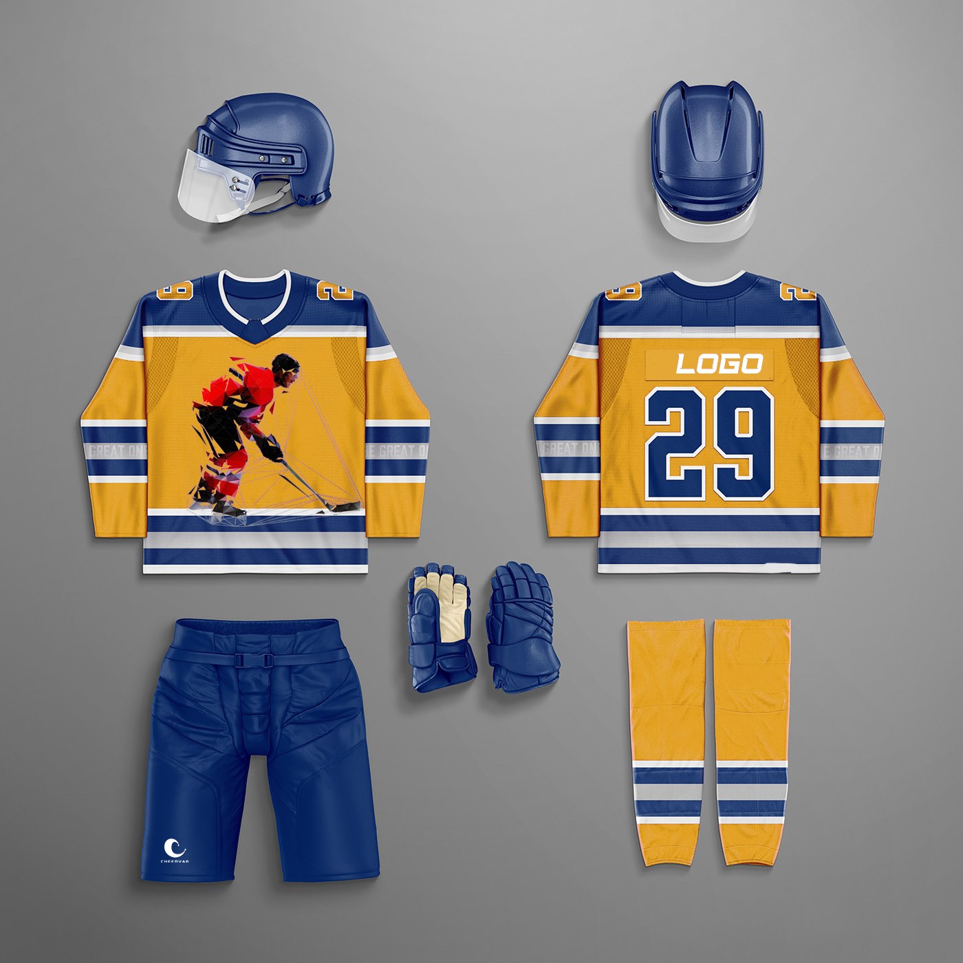 New Design Sublimation Ice Hockey Jerseys Customized Adult Youth Ice Hockey Wear