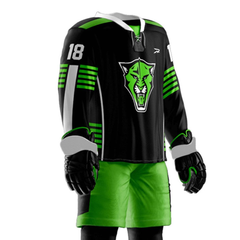 Wholesale Price Ice Hockey Uniforms Sets Including Jersey & Pant Custom Sublimation Ice Hockey Uniform Sets
