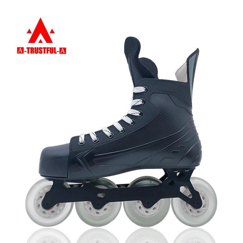 High Quality Professional Hockey Roller Skates Flashing Inline Skates with Hard Shell for Ice Glide Popular Choice