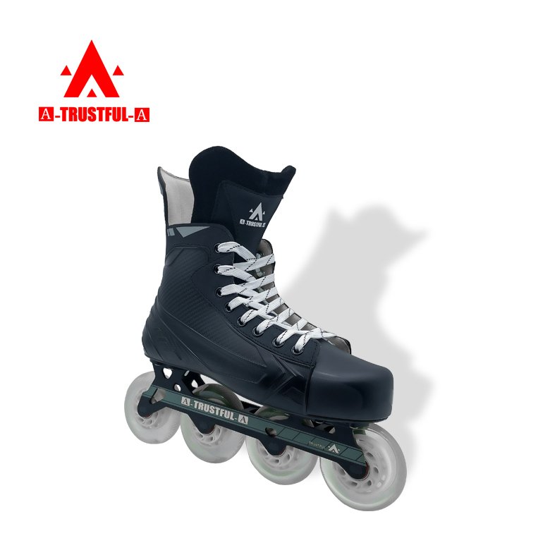 High Quality Professional Hockey Roller Skates Flashing Inline Skates with Hard Shell for Ice Glide Popular Choice