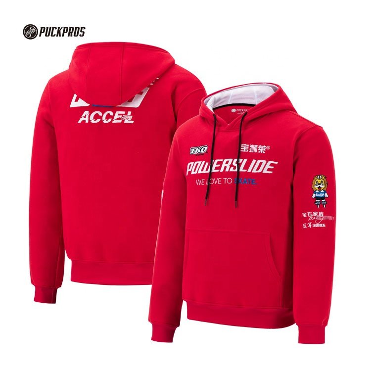 Hockey Jersey Hoodie Stitch Stripes Tackle Twill Team Logo Hockey Jersey Custom Embroidery Uniform for Ice Hockey