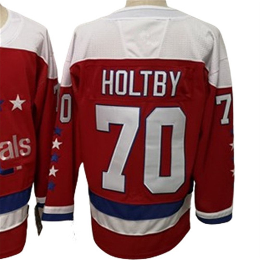 Custom team Hockey Jerseys 77# OSHIE 70# HOLTBY 92# KUZNETSOV Hockey Jersey Embroidery Shirts Sports Wear