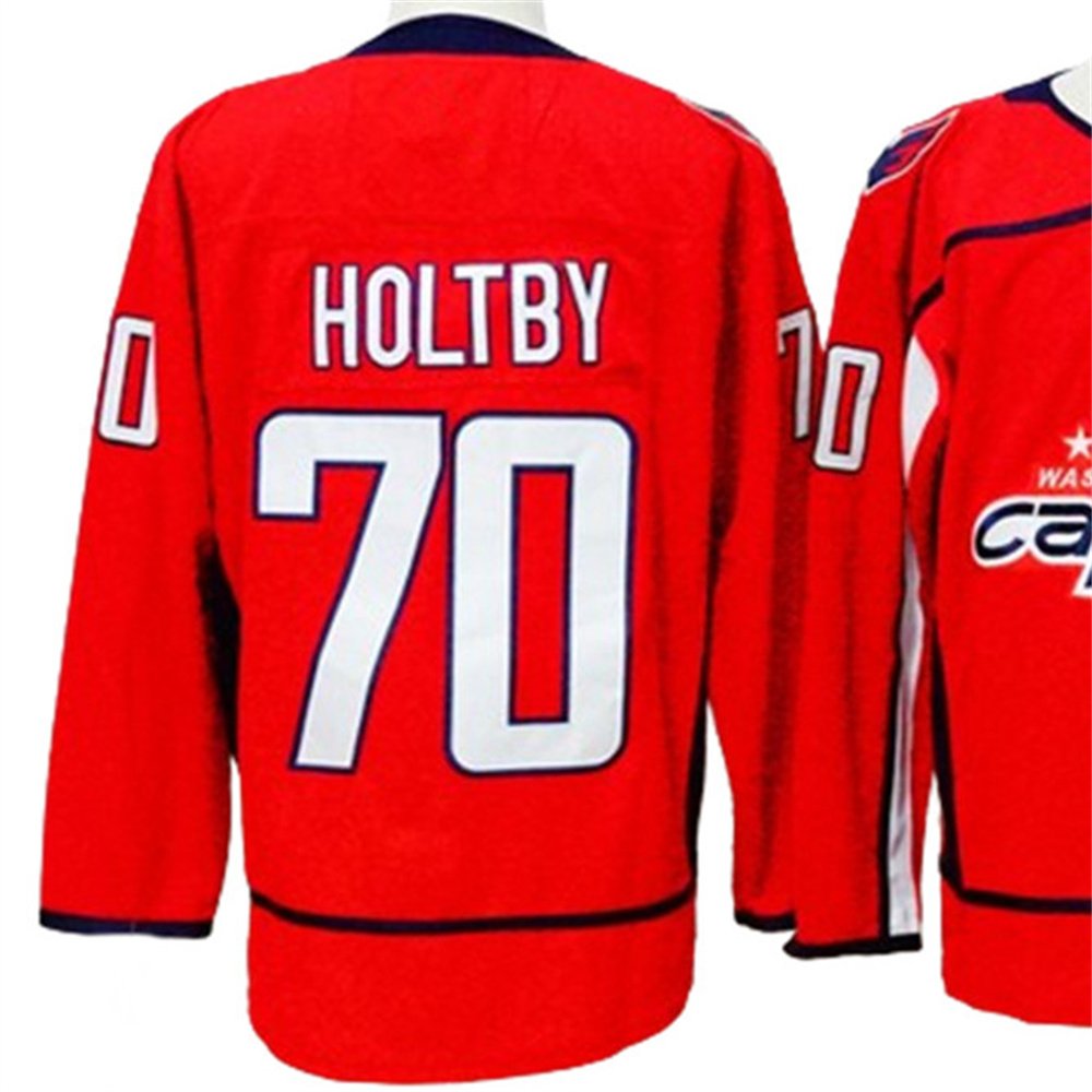 Custom team Hockey Jerseys 77# OSHIE 70# HOLTBY 92# KUZNETSOV Hockey Jersey Embroidery Shirts Sports Wear