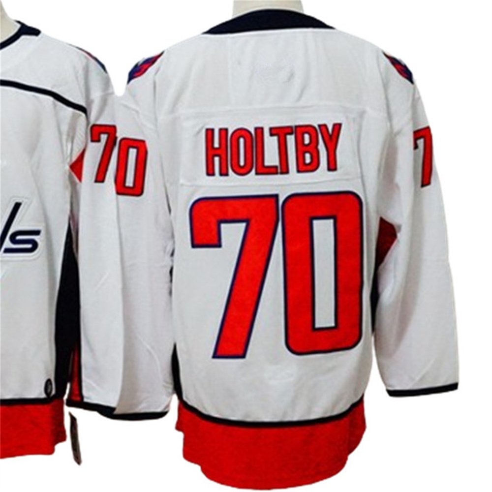 Custom team Hockey Jerseys 77# OSHIE 70# HOLTBY 92# KUZNETSOV Hockey Jersey Embroidery Shirts Sports Wear