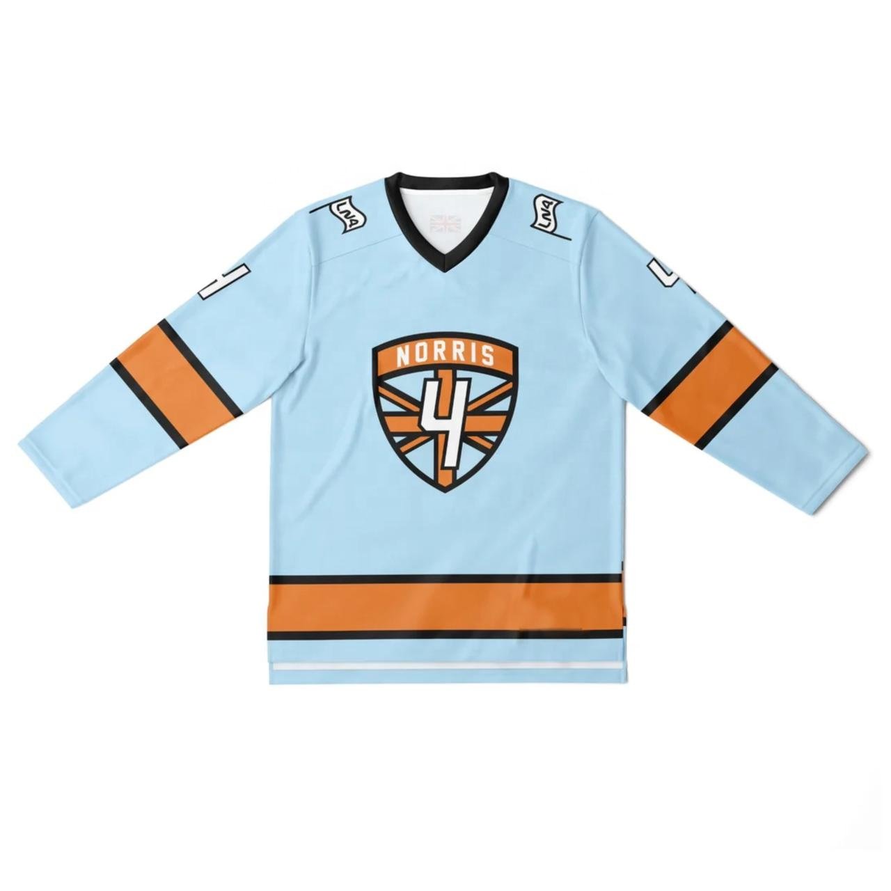 Wholesale Customize Sublimated Training Ice Hockey Jersey Embroidery Mesh Polyester Ice Hockey Jersey For Teams And Clubs