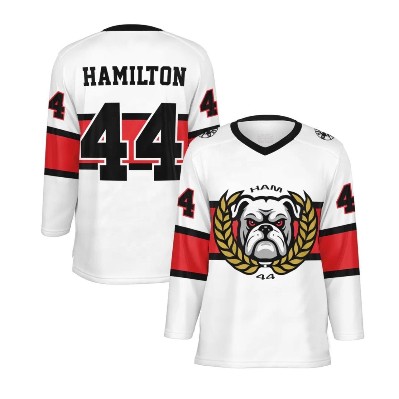 Wholesale Customize Sublimated Training Ice Hockey Jersey Embroidery Mesh Polyester Ice Hockey Jersey For Teams And Clubs